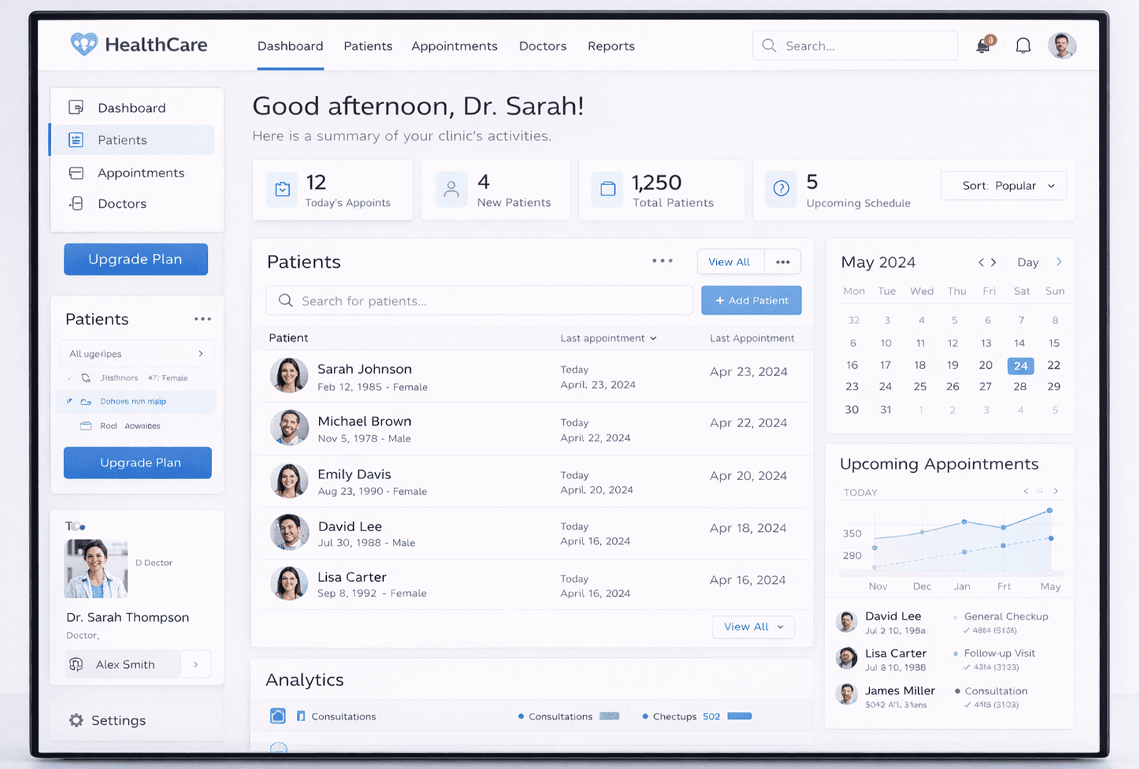 Clinic Management System preview